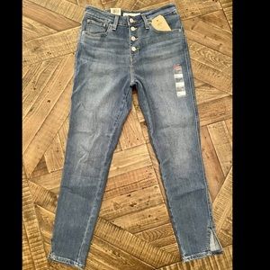 Levi 721 high rise skinny ankle size 6/28 NWT